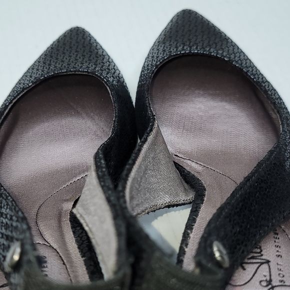 Life Stride Flex Soft System 7W Black Low Pump Slingback Comfort Work Dress Shoe - Picture 6 of 9